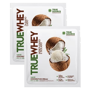 True Whey Protein Coconut Ice Cream Sachet 2x32g
